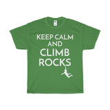 "Keep Calm" Dark T-Shirt - Crag Corner