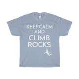 "Keep Calm" Dark T-Shirt - Crag Corner