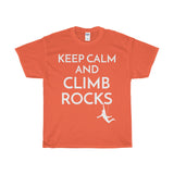 "Keep Calm" Dark T-Shirt - Crag Corner