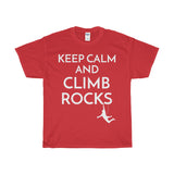 "Keep Calm" Dark T-Shirt - Crag Corner