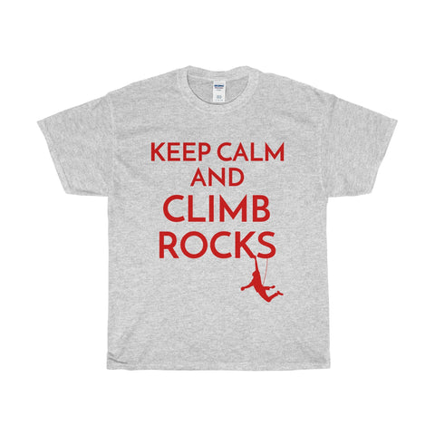 "Keep Calm" Light T-Shirt - Crag Corner