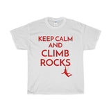 "Keep Calm" Light T-Shirt - Crag Corner