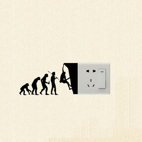 Evolution Vinyl Wall Sticker *FREE* - Crag Corner